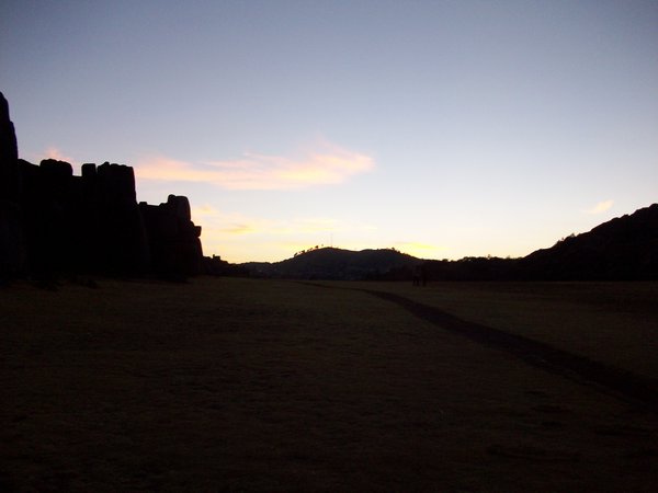 Sunset over Cuzco