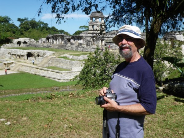 Steve at Palenque
