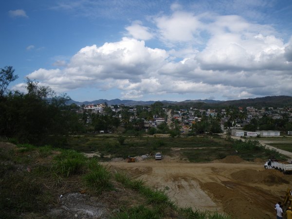 View over the town 