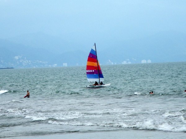 Sailing at Bucerias