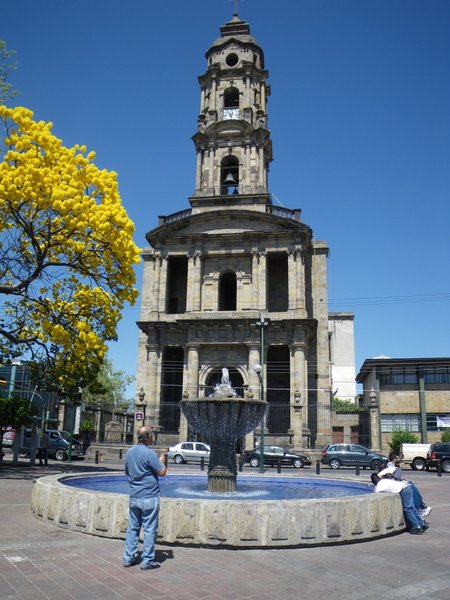 Another church and fountain