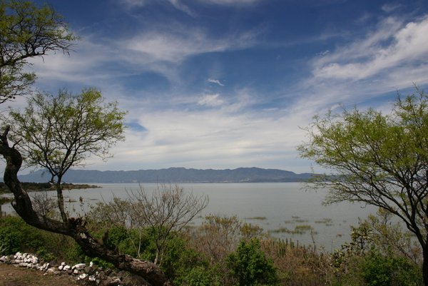 View from the south side of Lake Chapala