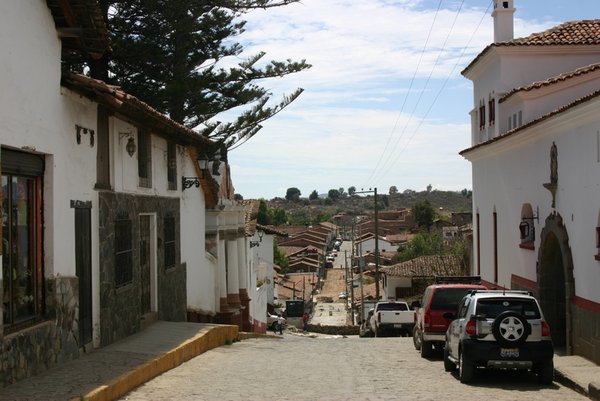 Tapalpa street looking downhill