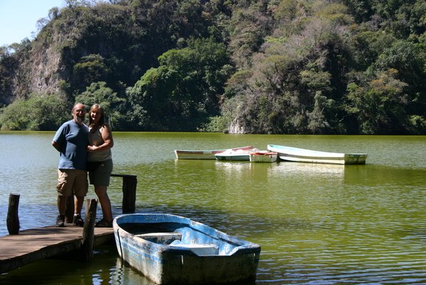 25 - Us at Laguna las Marias in Colima