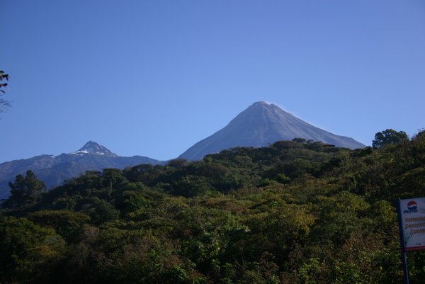 19 - View of both volcanoes in Colima