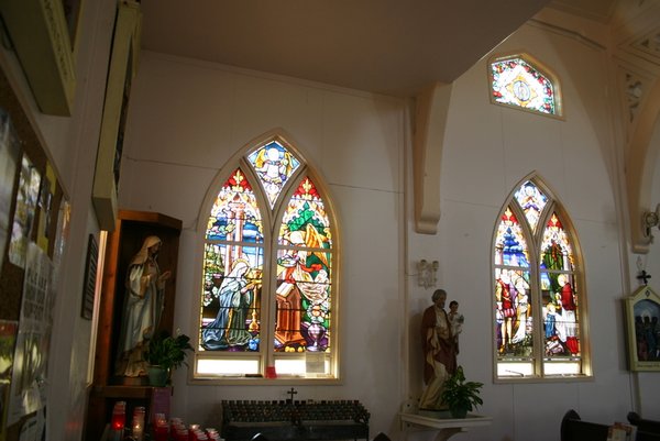 Inside St. Damien Church