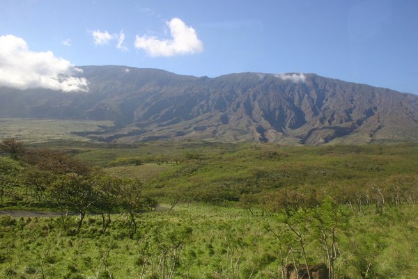 The back side of Haleakala