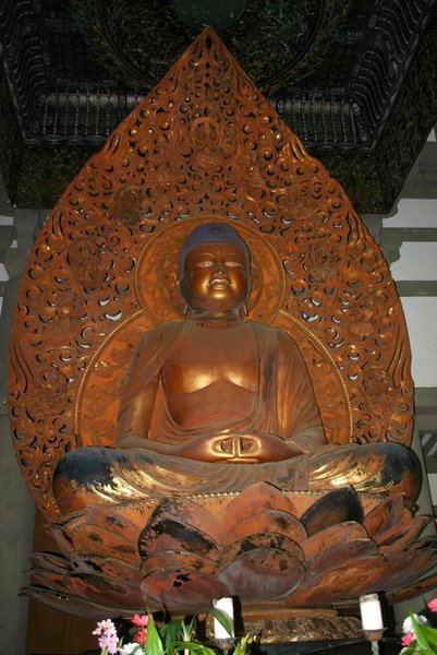 Golden Buddah in the temple