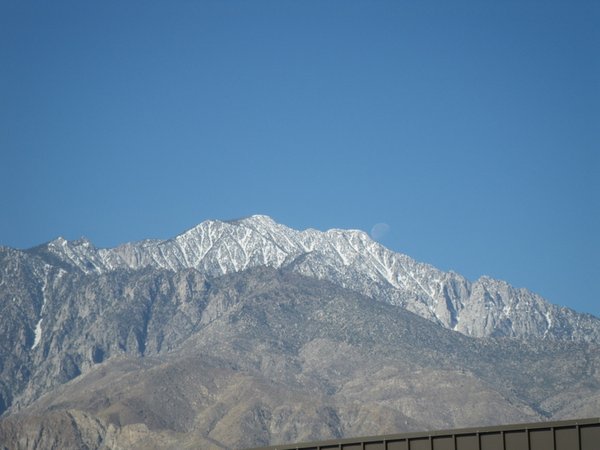 San Jacinto mountains by Palm Springs