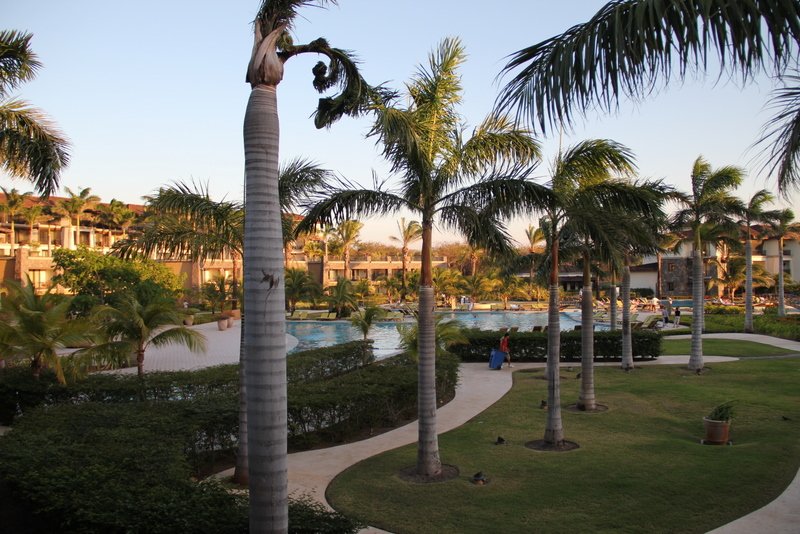 Pool area on JW Marriott Resort in Guanacaste