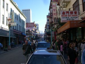 San Francisco's Chinatown: BUSY!