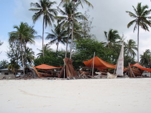 Dhow building area