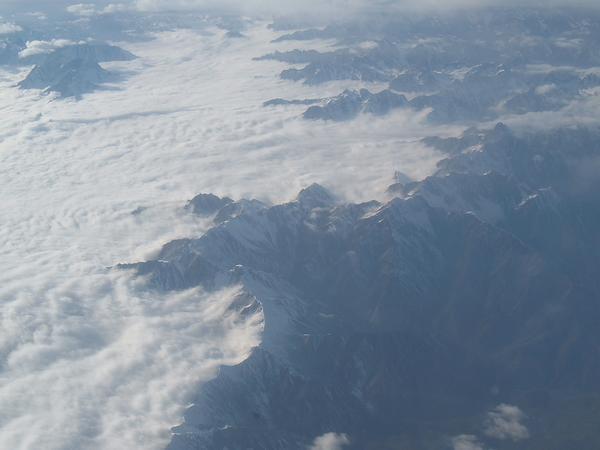 Mountains in the cloud