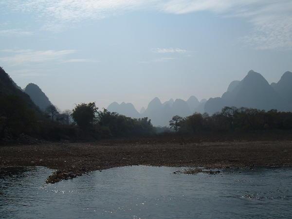Mountains on the Li River