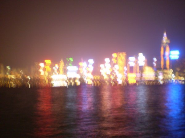 Harbour light show