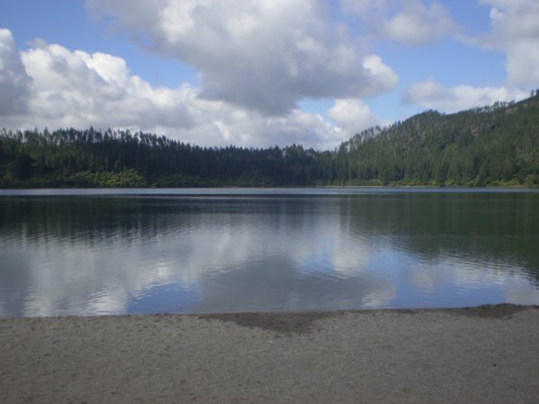 Blue lake Rotarua