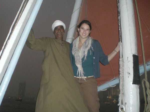 The felucca sailor and me