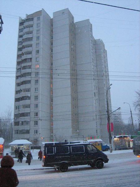 My apartment building in Moscow