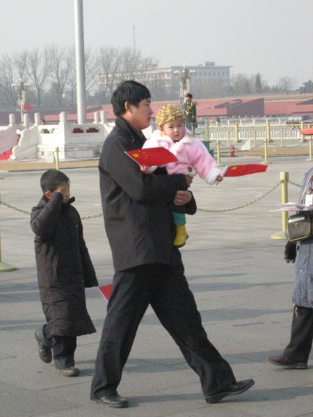 China's smallest patriot