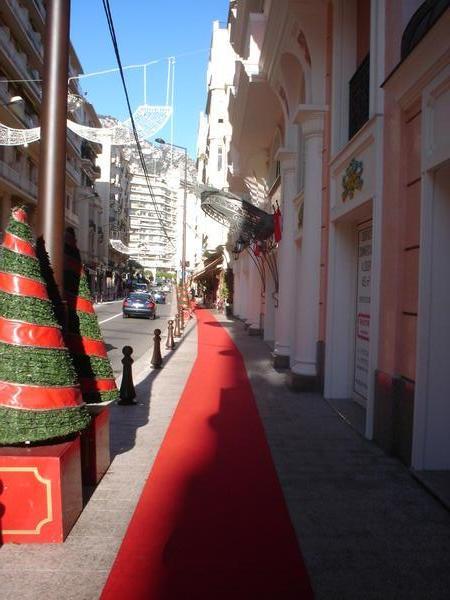 Red carpet streets