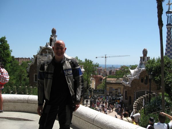Toasted Murphy at Parc Guell