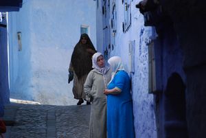 Women in the medina