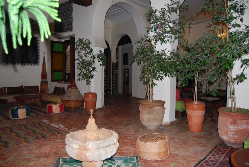 The Riad Courtyard