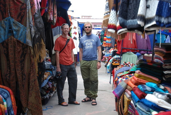 På markedet i Otavalo