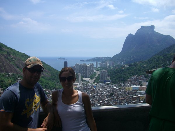 Hanging out in the Favela