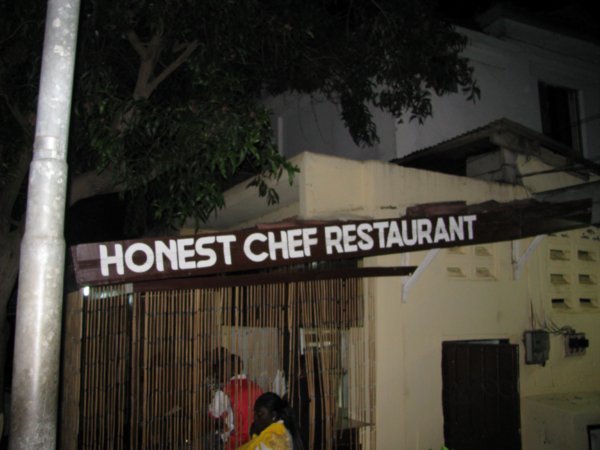 Honest Chef who ain't so Honest...