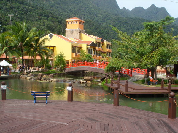 Oriental village
