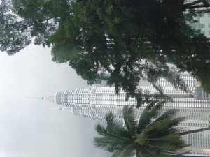 The Petronas Towers in KL