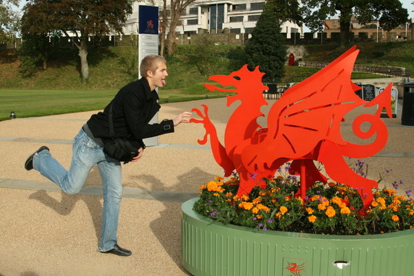 Mitch and the Welsh Dragon