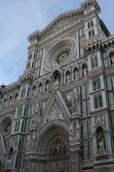 Entrance to the Duomo