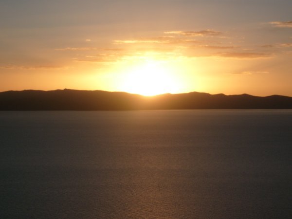 Titicaca sunset