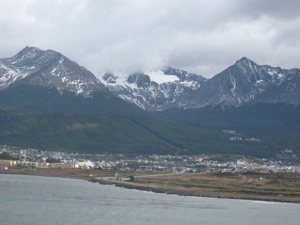 Ushuaia from the airport