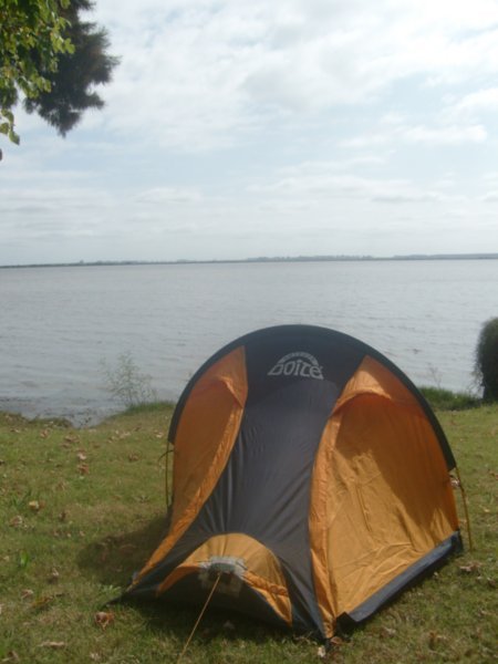 Pitched on the Rio Uruguay