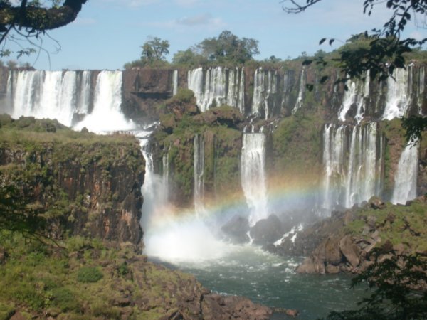 Waterfalls and rainbows