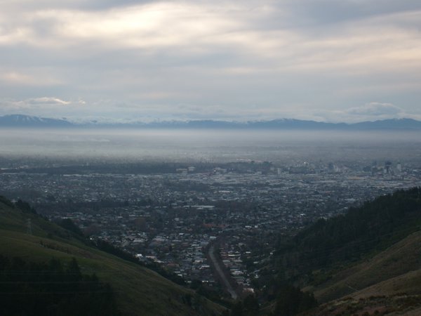 Christchurch from The Port Hills