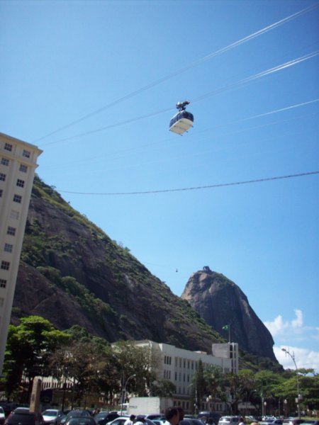 Cable car to the top of Sugar Loaf