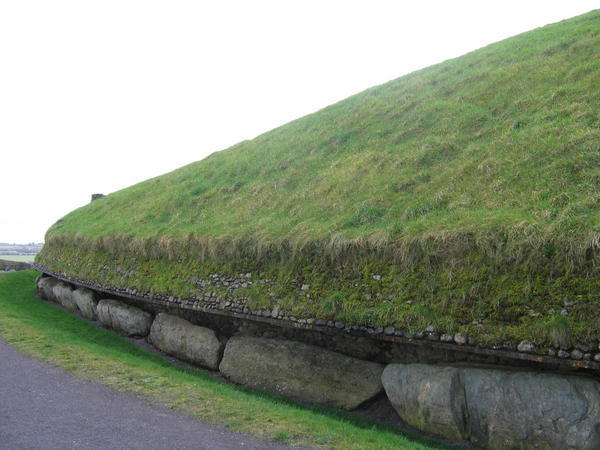Back of the Newgrange mound