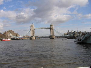 Tower Bridge (often mistaken for London Bridge!)