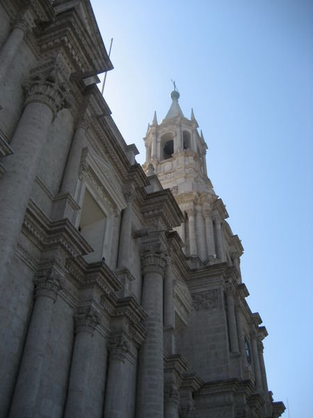 Cathedral on Plaza de Armas