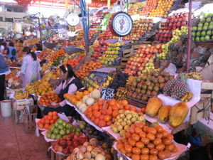 fruit stall, Arequipa market
