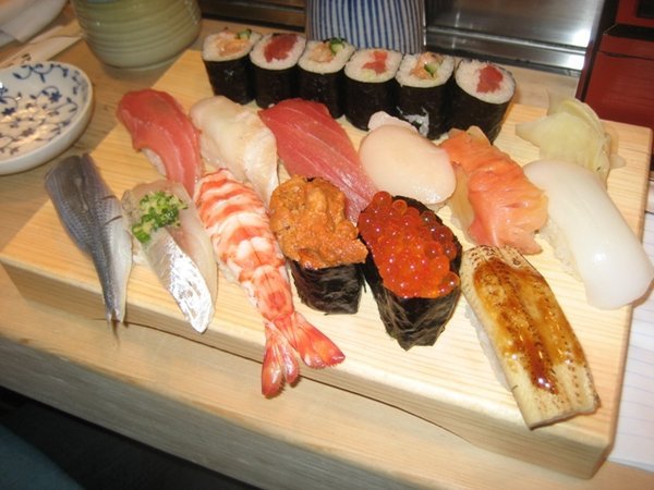 probably the best sushi in the world