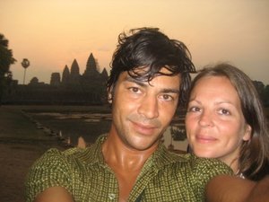 me and Ritch at Angkor Wat