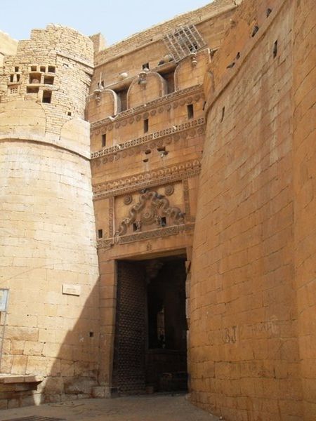 the fort at Jaisalmer