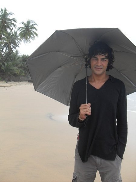 Ritch on Palolem beach...the day he proposed
