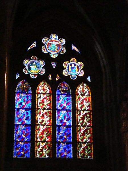 Stained glass in Leon Cathedral