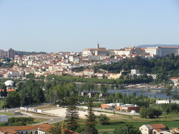 Coimbra from our hotel window
